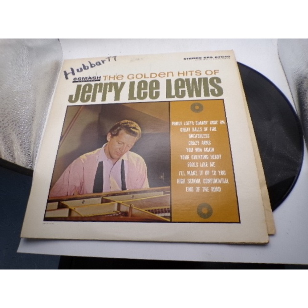 Jerry Lee Lewis The Golden Hits Jerry Lee Lewis Vinyl LP Smash SRS 67040 Stereo